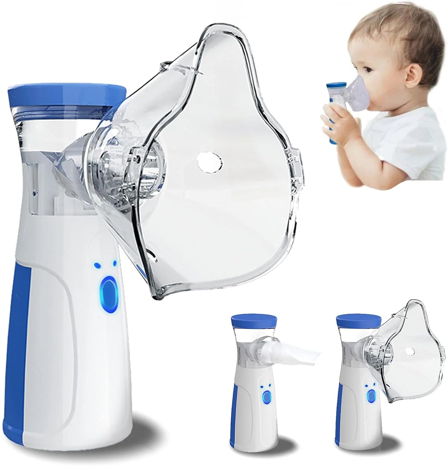 Portable Ultrasonic Rechargeable Mesh Nebulizer Machine