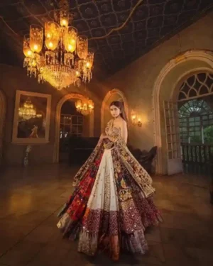 Regal Heritage Patchwork Chaniya Choli – A Tapestry of Tradition and Elegance